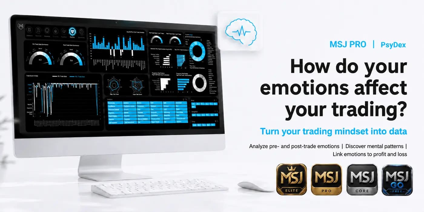 Trader emotion analytics with PsyDex
